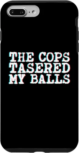 Vista 12 de Funda eléctrica para iPhone 12 mini The Cops Tasered My Balls