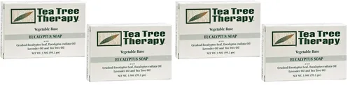 Vista 2 de Tea Tree Therapy Jabón en barra de base vegetal, eucalipto, 2