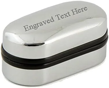 Vista 4 de Select Gifts Lowe England Heraldry Crest Sterling Silver Cufflinks Engraved Message Box