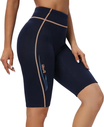 Vista 8 de GoldFin - Traje de neopreno corto para mujer de 2 mm, traje corto de neopreno para deportes acuáticos, surf, buceo, natación, kayak