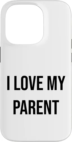 Vista 17 de iPhone 16 I Love My Parent Case