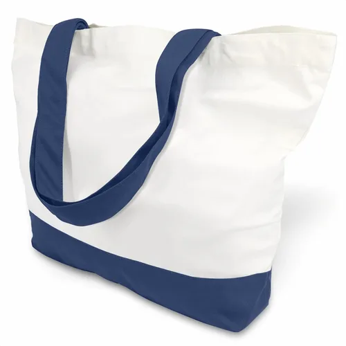 Vista 22 de TOPDesign - Paquete de 1 bolsa de lona de algodón, superfuerte, 12 onzas, bolsa para compras reutilizable, de tela, diseño moderno, en dos tonos