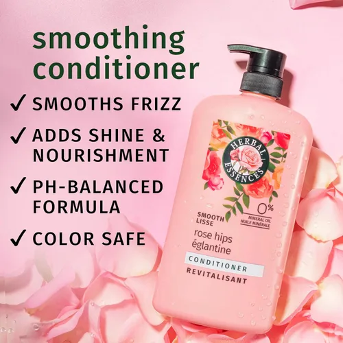 Vista 2 de Acondicionador Herbal Essences Smooth Collection, 29.2 fl oz