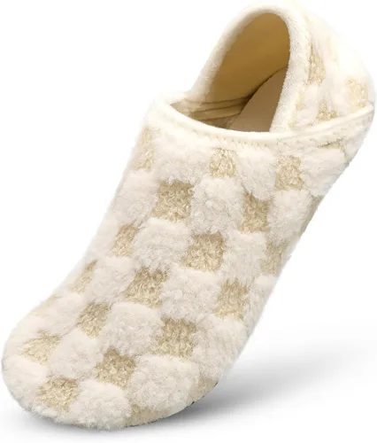 Vista 18 de Scurtain - Zapatillas de casa para mujer y hombre, zapatos de casa, calcetines cómodos, zapatos ligeros unisex para adultos descalzos