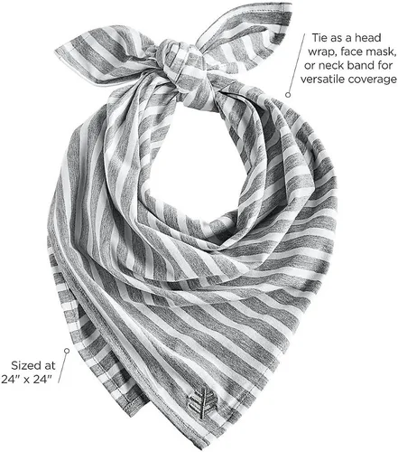 Vista 4 de Coolibar UPF 50+ Sanibel Everyday Beach Bandana - Protección solar para hombre y mujer