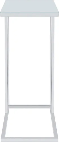 Vista 8 de Coaster Stella 900250 - Mesa auxiliar rectangular para sala de estar, cromada, 10 pulgadas