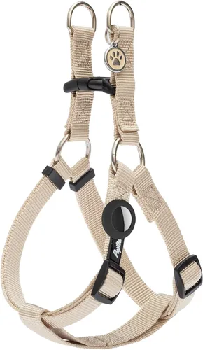 Vista 12 de Pupteck - Arnés para perros sin jalar, suave, ajustable, de nailon, talla básica, chaleco para cachorro, para caminar al aire libre con etiqueta