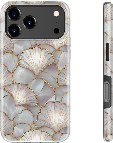 Vista 15 de bemal Funda para iPhone 12 Mini, estética, vintage, floreciente, peonía, concha, femenina, compatible con MagSafe, moderna, única, moderna, moderna