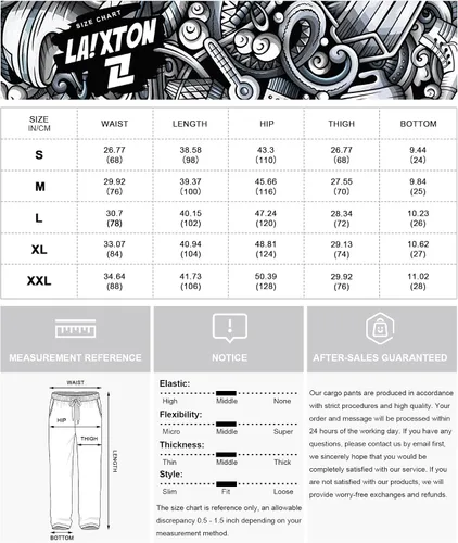 Vista 6 de Pantalones deportivos Techwear para hombre, estilo hip hop, casuales, para exteriores, pantalones cargo holgados y tácticos