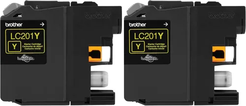 Vista 11 de Cartucho de tinta de rendimiento estándar LC201BK Brother, Negro