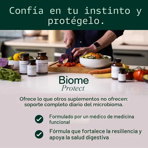 Vista 8 de Adapt Naturals 4 en 1 Biome Protect Prebióticos, probióticos, postbióticos