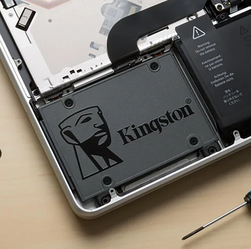 Vista 7 de Kingston SSD - HDD interno de repuesto para aumentar el rendimiento