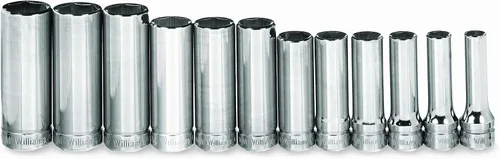 Vista 19 de Williams BMD-606 3/8 Drive Deep Socket, 6 Point, 6 mm