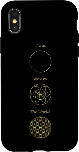 Vista 4 de Funda para iPhone 15 Sacred Geometry You, I, The World