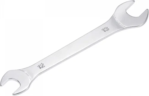 Vista 6 de uxcell Llave fina de extremo abierto, espejo métrico de 0.236 in x 0.276 in, acero de alto carbono, para mantenimiento doméstico y reparaciones
