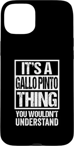 Vista 9 de It's A Gallo Pinto Thing You Wouldn't Understand Costa Rica Case for iPhone 17