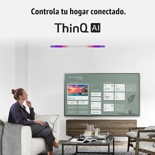 Vista 6 de LG 50UP8000PUR Smart TV UHD de 50 pulgadas 4K con Alexa incorporado (2021)