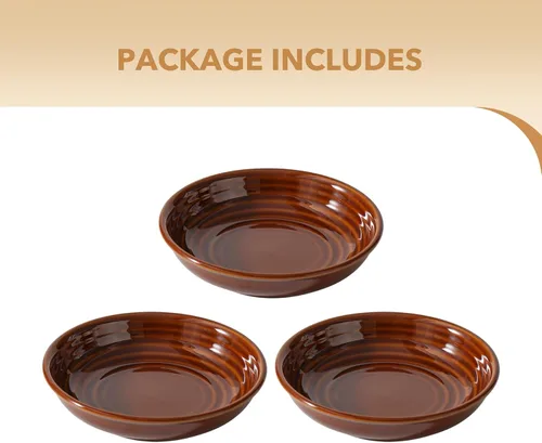 Vista 5 de Havniva Platos de cerámica anchos para gatos con protección para bigotes, juego de 3 tazones de cerámica para gatos, plato antideslizante
