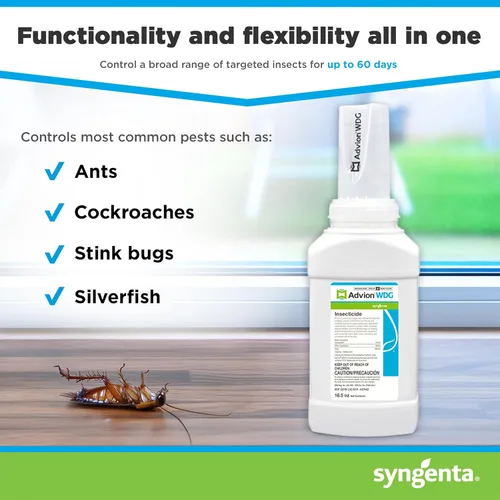 Vista 3 de Syngenta - 63953 - Advion WDG - Fórmula pulverizable - 16.5oz