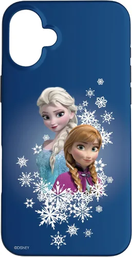 Vista 23 de Disney Frozen Anna and Elsa Sisters and Snowflakes - Carcasa para iPhone 17