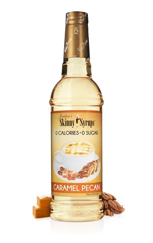 Vista 5 de Jordan's Skinny Syrups - Jarabes de café sin azúcar, sabor a especias de calabaza y nuez caramelo, sabor cero calorías para bebidas y alimentos, sin