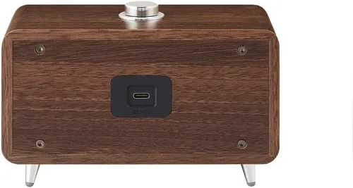Vista 8 de Crosley CR3049A-WA Stanza Altavoz Bluetooth recargable portátil, nogal