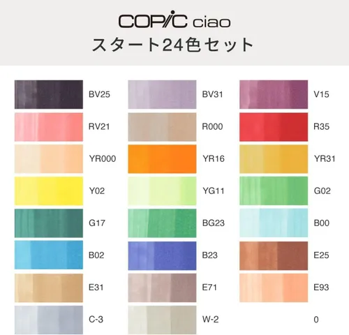 Vista 5 de Copic Juego de 36 colores Ciao Start