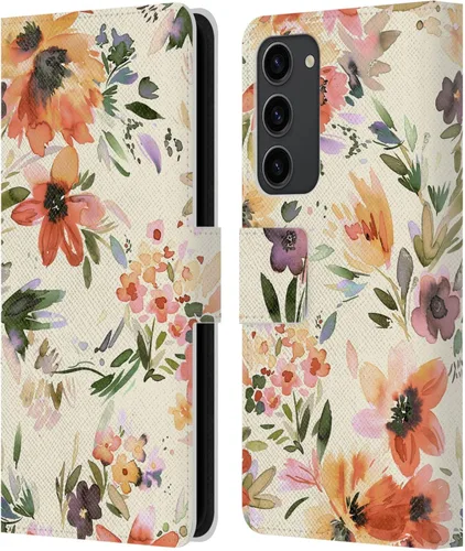 Vista 10 de Head Case Designs Officially Licensed Ninola Butterfly Nature Spring Floral Leather Wallet Case Compatible with Samsung Galaxy A07 4G