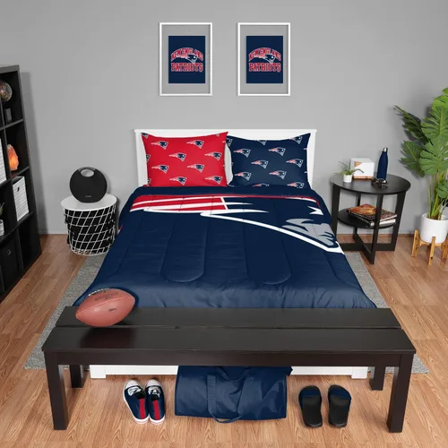 Vista 12 de FOCO Unisex-Adult NFL Team Logo Bed in a Bag Comforter Bedding 3-Piece Set