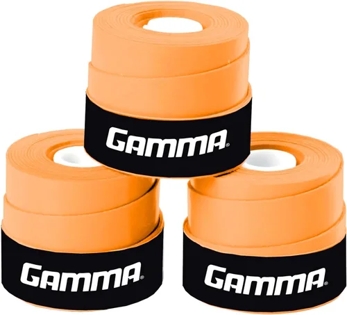 Vista 6 de Gamma Sports Supreme Overgrip para raquetas de tenis, pickleball, squash, bádminton y raquetball, varios tamaños