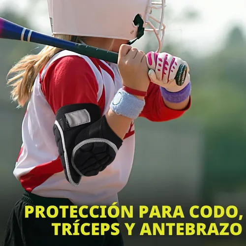 Vista 5 de Batters - Codera de béisbol y sóftbol, codera, protección de antebrazo, juvenil, adulto