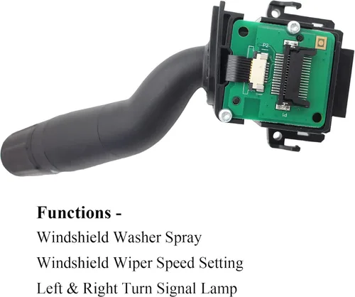 Vista 6 de SW-6874 Interruptor multifunción de señal de giro para limpiaparabrisas compatible con Ford F-150 F-250 F-350 F-450 F-550 Super Duty 2011-2013