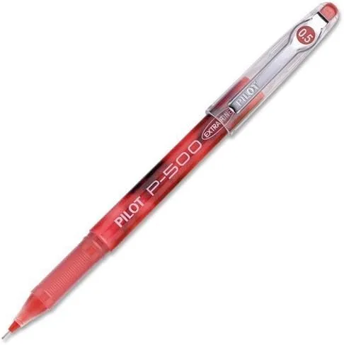 Vista 2 de Pilot Precise P-500 - Bolígrafo de gel, extra fino, 10 bolígrafos (rojo)