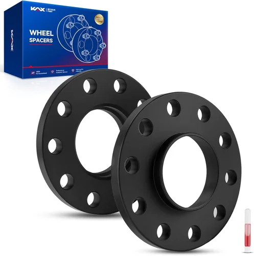 Vista 95 de KAX - Espaciadores de rueda de 0.197 x 4.252 in, espaciador centrado en cubo de 5 lengüetas para Ford Escape Negro