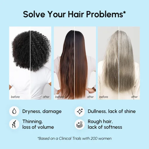 Vista 13 de MAREE Acondicionador para cabello para mujeres y hombres – Acondicionador profundo hidratante hidratante color seguro – Hidratante para cabello