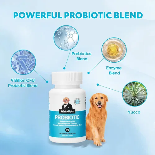 Vista 4 de Suplemento probiótico para perros para apoyo intestinal digestivo