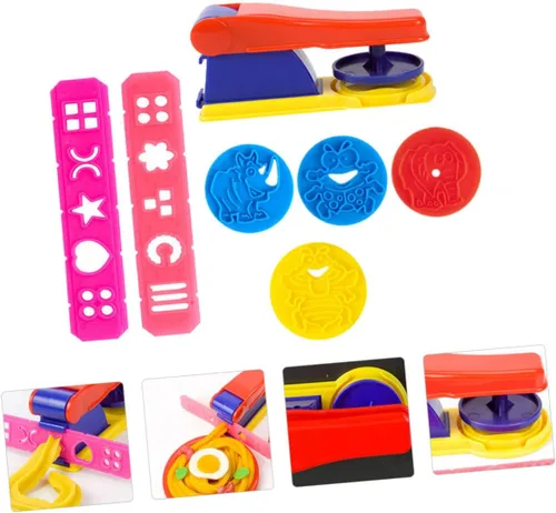 Vista 6 de 1 Unidades de máquina de pegamento de fideos Filimento Paternidad Presente para Niños Juguete Luz Niños Playset Plastilina Molde Juguete Artesanía