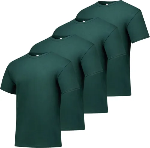 Vista 17 de Hanes Men's Short Sleeve T-Shirt Pack, Big & Tall, Crewneck Cotton T-Shirts for Men, Value Packs