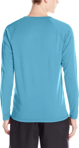 Vista 2 de Kanu Surf, playera de lycra para surf "platinum" FPS 50+, de manga larga, para hombre.