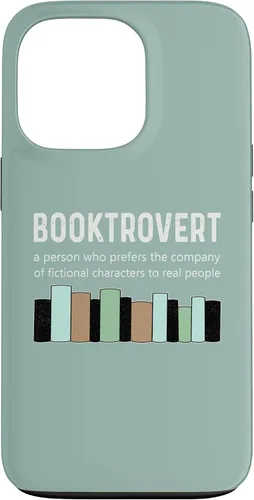 Vista 10 de Booktrovert Book Lover Book Worm Reading Nerd Bookshelf Case for iPhone 17