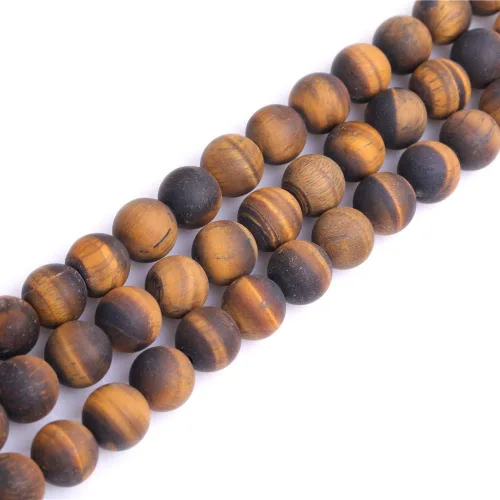 Vista 28 de Cuentas espaciadoras redondas de ágata negra esmerilada mate mate de 0.157 in para fabricación de joyas de 15 pulgadas