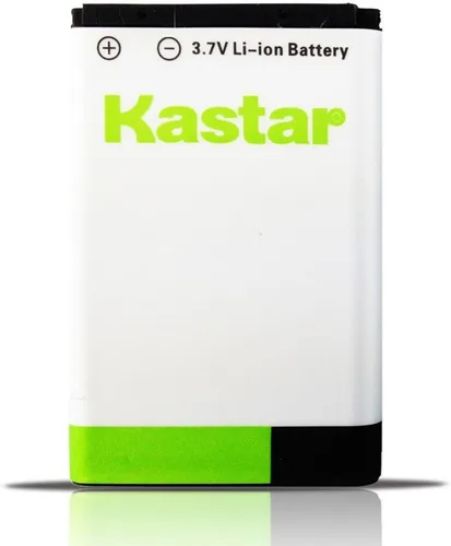 Vista 2 de Kastar BL-5C - Paquete de 2 baterías y mini cargador de viaje inteligente para radio de onda corta todo peligro, radio portátil V-115 transistor