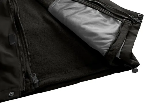 Vista 5 de Chaqueta de esquí 3 en 1 para hombre, impermeable, abrigo de nieve de invierno, resistente al viento, con capucha con forro polar cálido