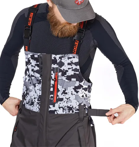 Vista 4 de NORFIN Pro Dry 3 - Babero impermeable aislado y transpirable, resistente al viento