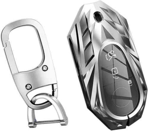 Vista 13 de Funda para Llavero Audi, Llavero, Protección de Aleación de Zinc Funda para Llave de Automóvil para A3 A4 A5 A6 Q7 Q5 TTS SQ5 R8 RS4 RS5 S5