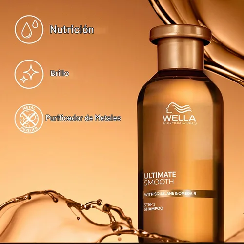 Vista 3 de Wella Professionals ULTIMATE SMOOTH Shampoo & Kit