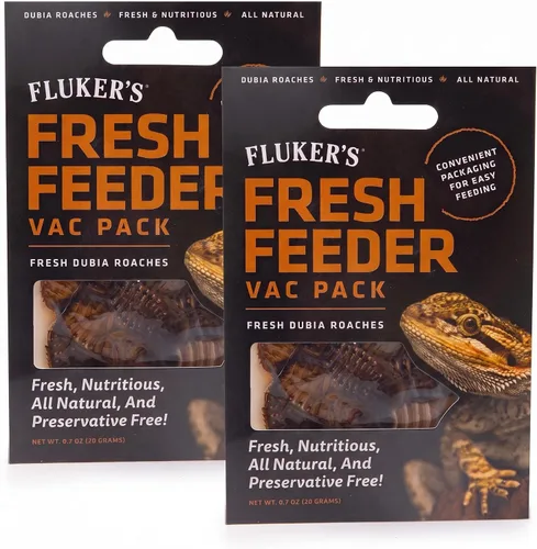 Vista 15 de Fluker's Fresh Feeder Vac Pack Grillos, totalmente naturales y sin conservantes, ideal para reptiles, pájaros o animales pequeños, 0.7 onzas