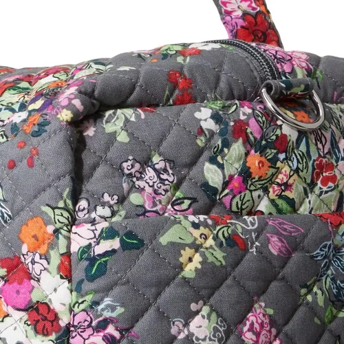 Vista 4 de Vera Bradley Bolsa de viaje grande de algodón
