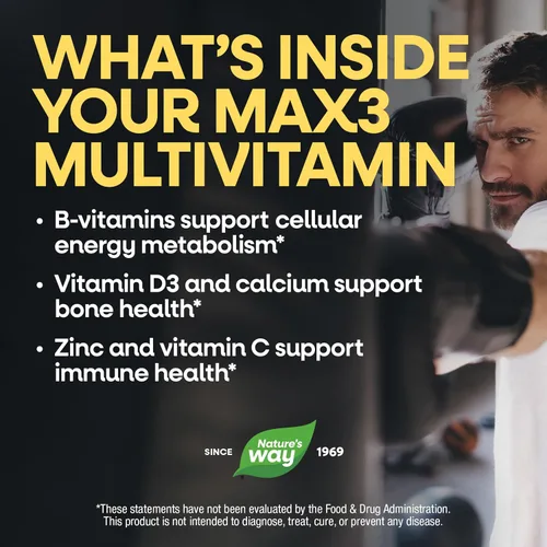 Vista 6 de Multivitaminas Nature's Way Alive máxima potencia para hombres, 15542, 1, 1
