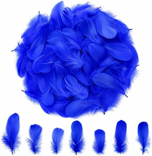 Vista 7 de 300 piezas de plumas negras de 2-3 pulgadas, plumas a granel para manualidades, accesorios para atrapasueños, proyectos de arte, manualidades DIY